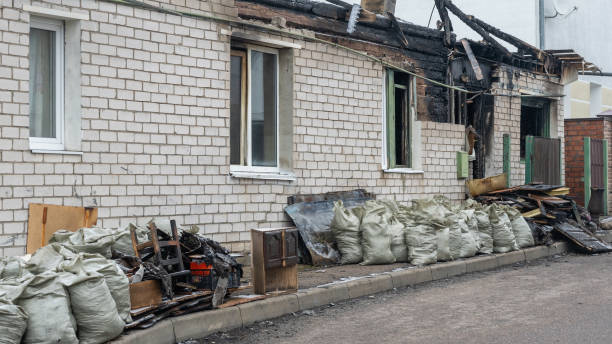 Professional Fire Damage Removal technician working in Arizona, AZ